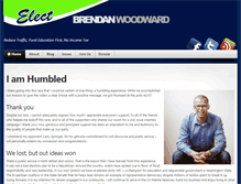 Tablet Screenshot of brendanwoodward.com